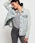 DENIM LONG LINE JACKET
