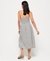 JAYDE TIE FRONT MIDI DRESS