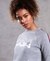 GYM TECH USA CROP CREW SWEATSHIRT
