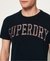 VARSITY AOP EMBOSSED TEE