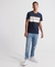 CORE LOGO STRIPE T-SHIRT