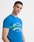VINTAGE LOGO CROSS HATCH T-SHIRT