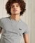ORGANIC COTTON VINTAGE EMBROIDERED T-SHIRT