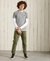 ORGANIC COTTON VINTAGE EMBROIDERED T-SHIRT