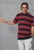 ORGANIC COTTON R&P BOX FIT STRIPE T-SHIRT