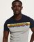 CALI STRIPE EMBROIDERY T-SHIRT
