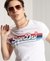 VINTAGE LOGO CALI STRIPE T-SHIRT