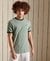ORGANIC COTTON ESSENTIAL LOGO RINGER T-SHIRT