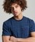 VINTAGE INDIGO STRIPE TEE