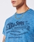 VINTAGE SCRIPT STYLE INDIGO T-SHIRT
