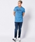VINTAGE SCRIPT STYLE INDIGO T-SHIRT