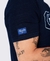 VINTAGE SCRIPT STYLE INDIGO T-SHIRT