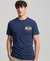 VINTAGE SCRIPTED COLLEGE T-SHIRT