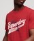 VINTAGE SCRIPTED COLLEGE T-SHIRT