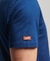 VINTAGE SCRIPT INDIGO WORKWEAR T-SHIRT