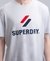 S LOGO STACKED APPLIQUE T-SHIRT