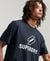 S LOGO STACKED APPLIQUE T-SHIRT