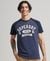 ORGANIC COTTON VINTAGE GYM ATHLETIC RAGLAN T-SHIRT
