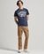 ORGANIC COTTON VINTAGE GYM ATHLETIC RAGLAN T-SHIRT