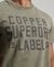 ORGANIC COTTON VINTAGE COPPER LABEL T-SHIRT