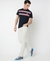OL HERRINGBONE STRIPE TEE
