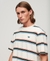 RELAXED STRIPE T-SHIRT