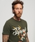 TATTOO SCRIPT FRONT PRINT T-SHIRT