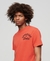EMBROIDERED SUPERSTATE ATHLETIC LOGO T-SHIRT