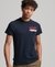EMBROIDERED SUPERSTATE ATHLETIC LOGO T-SHIRT