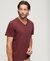 V NECK SLUB T-SHIRT