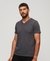 V NECK SLUB T-SHIRT