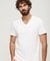 V-NECK SLUB SHORT SLEEVE T-SHIRT