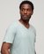 V-NECK SLUB SHORT SLEEVE T-SHIRT