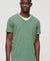 V-NECK SLUB SHORT SLEEVE T-SHIRT