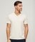 V-NECK SLUB SHORT SLEEVE T-SHIRT