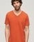 V-NECK SLUB SHORT SLEEVE T-SHIRT