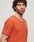 V-NECK SLUB SHORT SLEEVE T-SHIRT