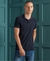 ORGANIC COTTON VINTAGE DESTROYED POLO SHIRT