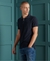 ORGANIC COTTON VINTAGE DESTROYED POLO SHIRT