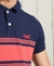 ORGANIC COTTON VINTAGE CHESTBAND JERSEY POLO SHIRT
