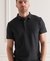 ORGANIC COTTON TEXTURED JERSEY POLO SHIRT