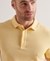 ORGANIC COTTON TEXTURED JERSEY POLO SHIRT