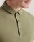 ORGANIC COTTON TEXTURED JERSEY POLO SHIRT