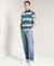 ORGANIC COTTON ACADEMY STRIPE POLO SHIRT