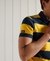 ORGANIC COTTON ACADEMY STRIPE POLO SHIRT