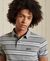 ORGANIC COTTON ACADEMY STRIPE POLO SHIRT