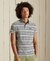 ORGANIC COTTON ACADEMY STRIPE POLO SHIRT
