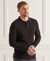 STUDIOS LONG SLEEVE KNITTED POLO SHIRT