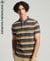 ORGANIC COTTON VINTAGE STRIPE POLO SHIRT