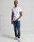 ORGANIC COTTON VINTAGE TIPPED POLO SHIRT
